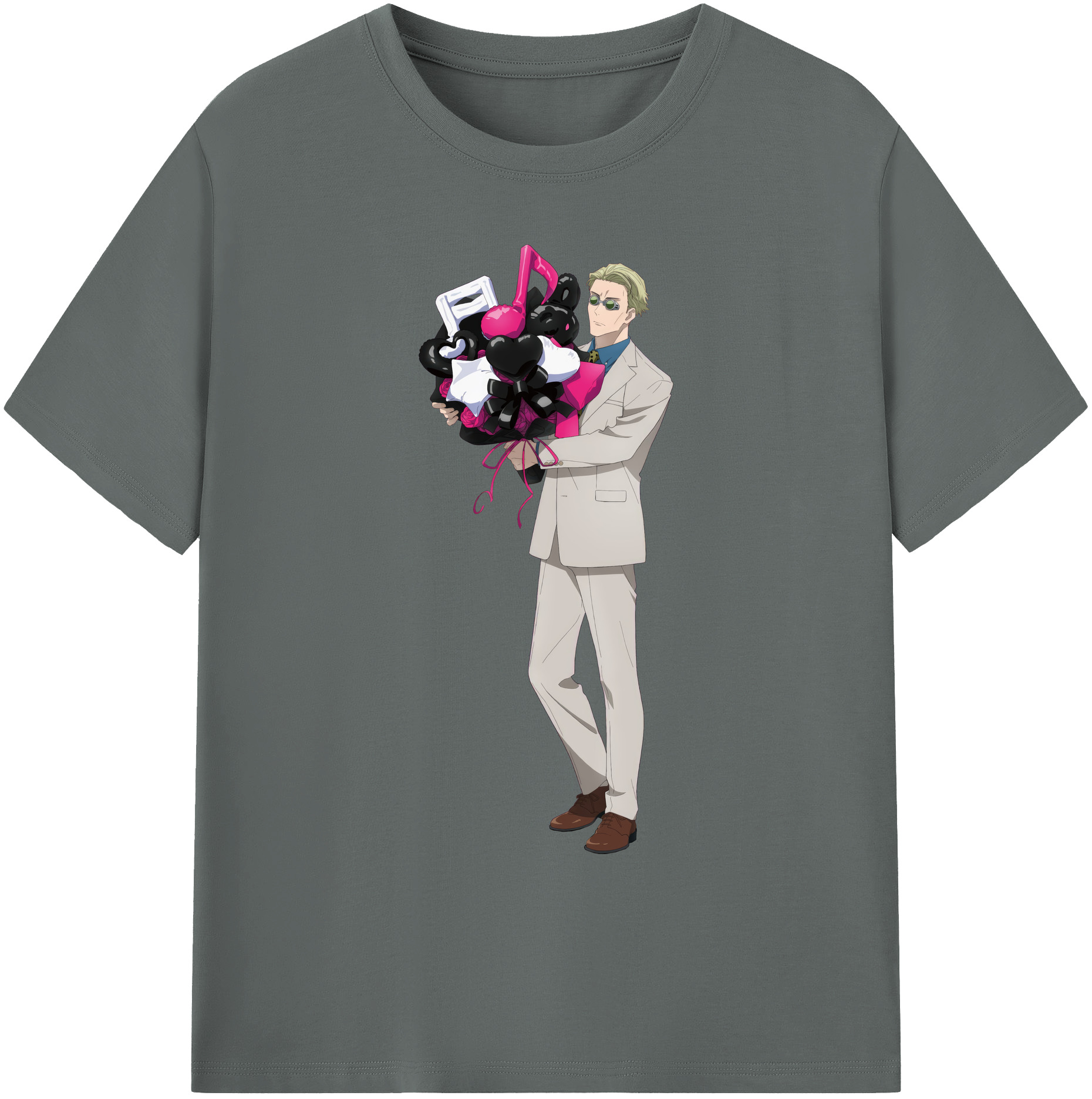 （画像用） 呪術廻戦 Jujutsu Kaisen 綿100％ メンズ半袖Tシャツ｜肌触りやわらか＆通気性